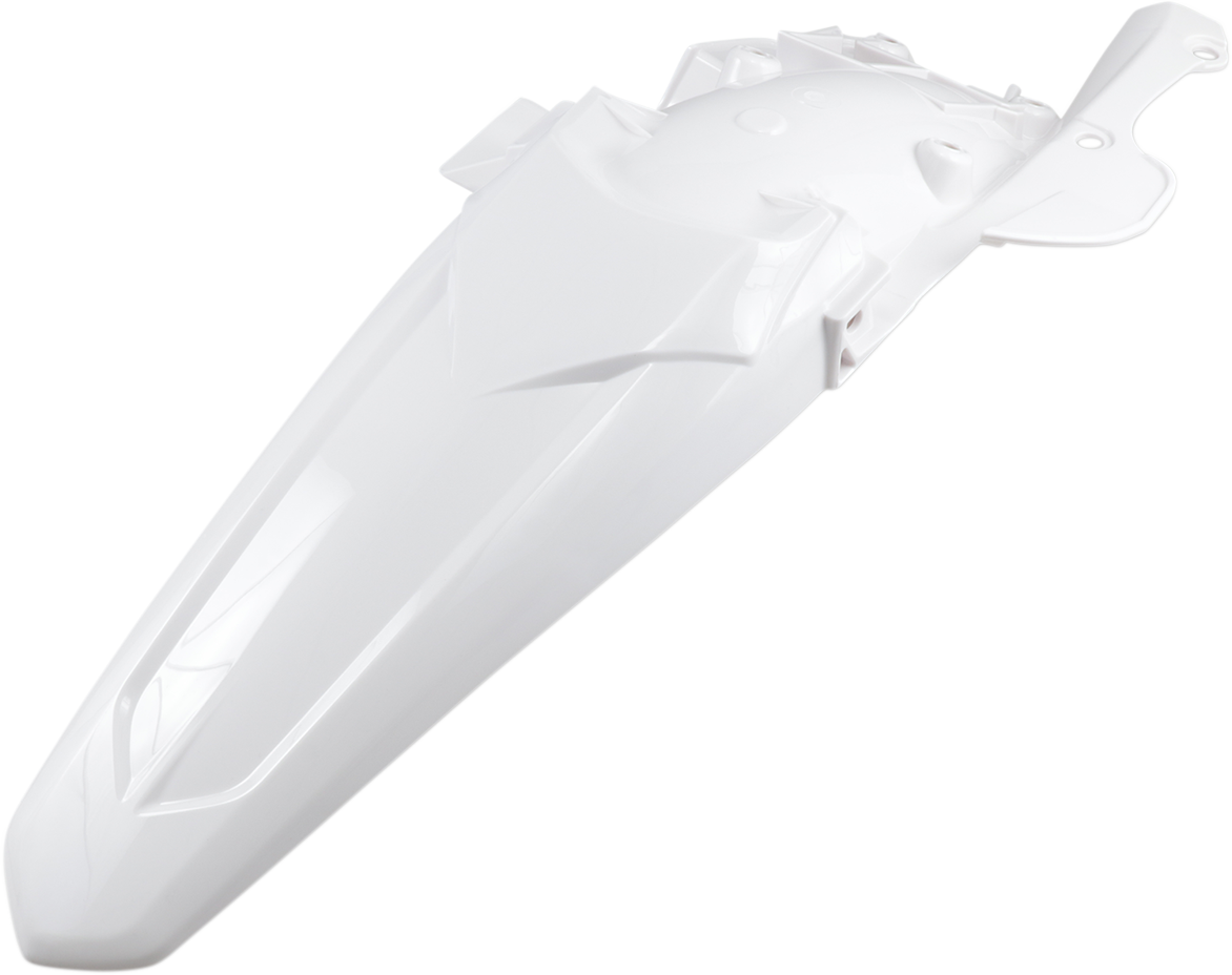 CYCRA Powerflow Rear Fender - White - YZF NOT FOR WR250F/450F 1CYC-1515-42