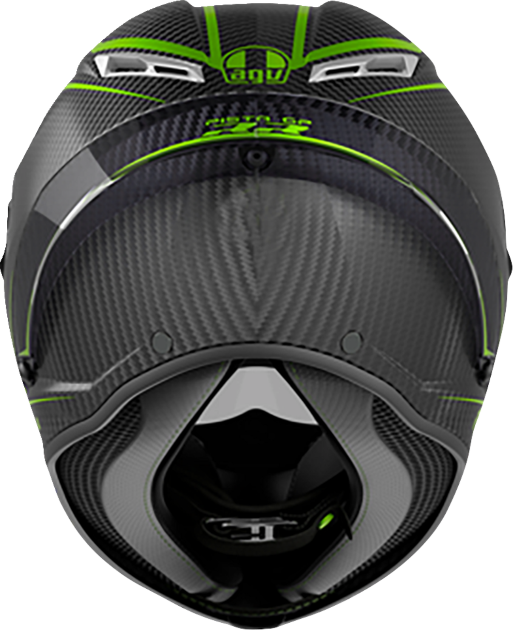 AGV Pista GP RR Helmet - Performante - Carbon/Lime - 2XL 2118356002-018-XXL