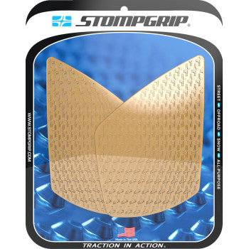 STOMPGRIP Traction Pad Tank Grips - Icon - Clear - Street Triple 765 55-14-0199C