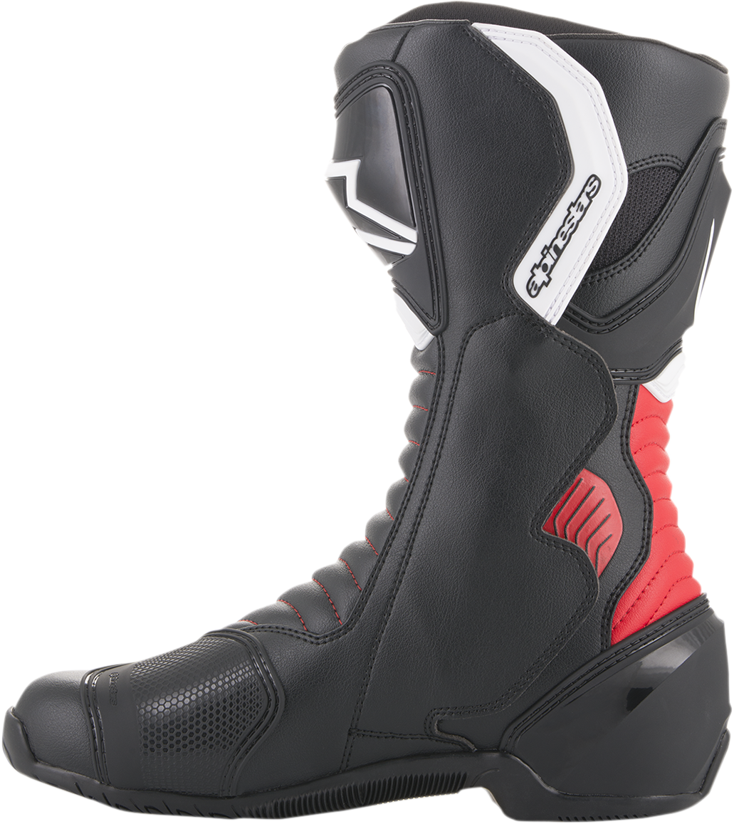 ALPINESTARS SMX-6 v2 Boots - Black/Red - US 8 / EU 42 22230171342