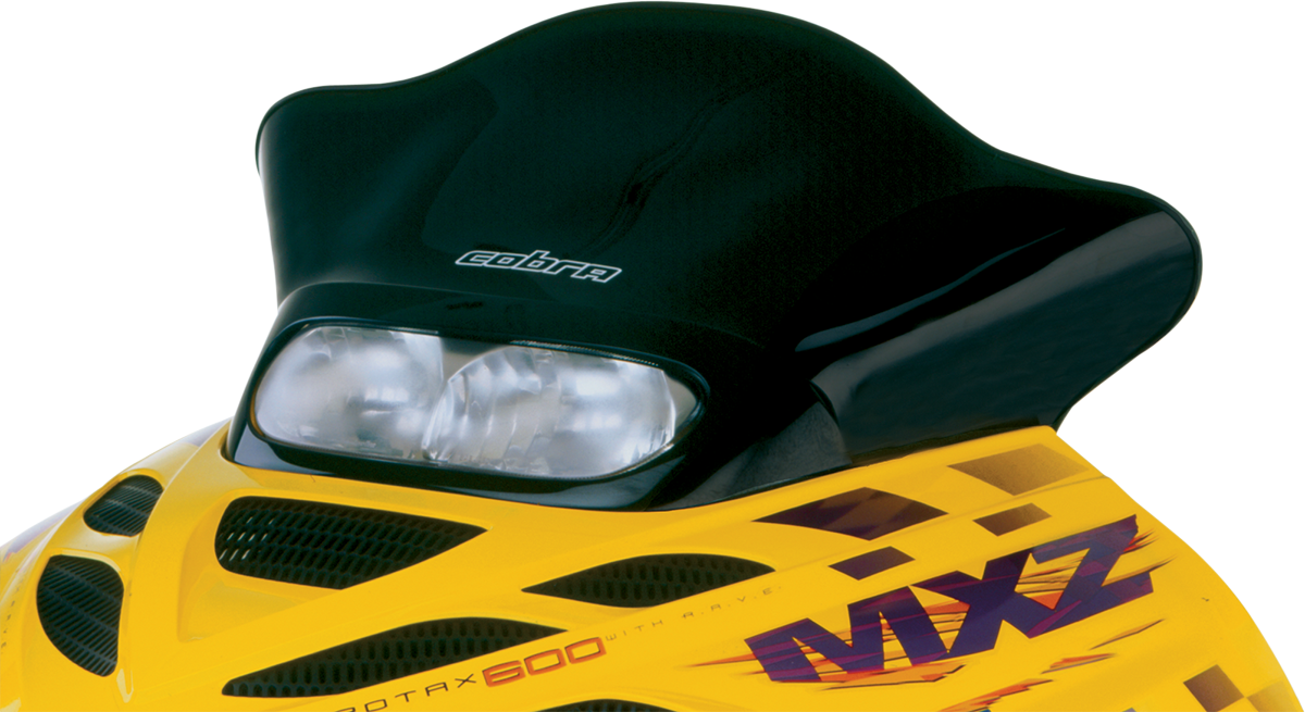 POWERMADD Windshield - 13.25" - Black - Ski Doo 13223