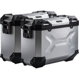 SW-MOTECH TRAX ADV Aluminum Case System - Silver - Suzuki V-Strom 800 '23-'24 KFT.05.845.70000/S