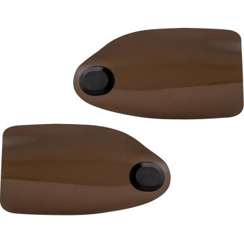 KLOCK WERKS Flare® Handguards - Harley-Davidson Cable Clutch - Bronze KWS-01-0135-CC