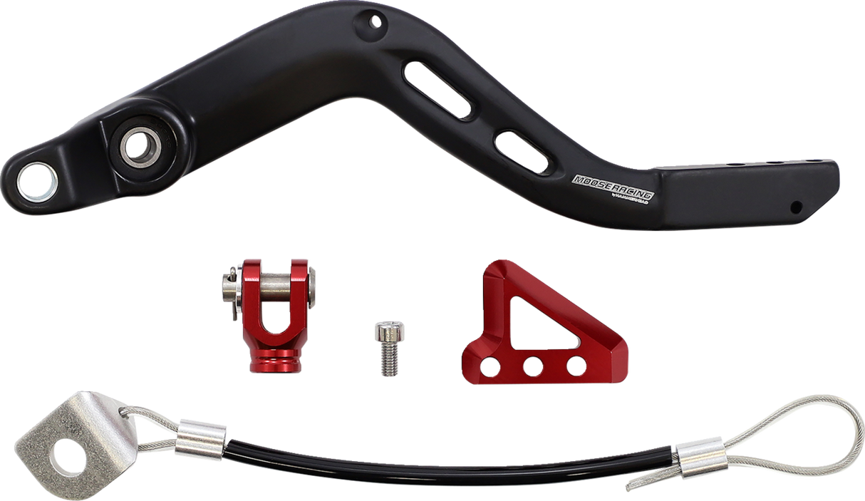 MOOSE RACING Brake Pedal - Red - Beta 82-0801-21-10