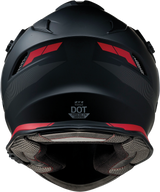 Z1R Range Helmet - Uptake - Black/Red - Large 0140-0016