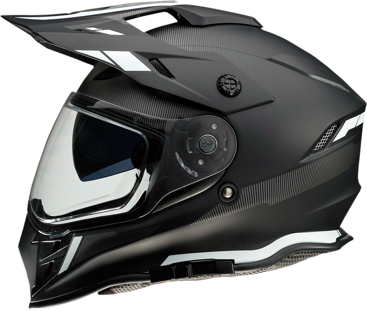 Z1R Range Helmet - Uptake - Black/White - XS 0140-0007