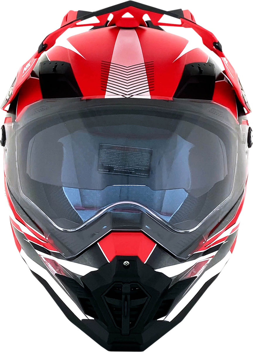 AFX FX-41 Helmet - Range - Matte Red - XL 0140-0069