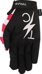 THRASHIN SUPPLY CO. Stars & Bolts Stealth Gloves - Red/Blue - 2XL SV1-12-12