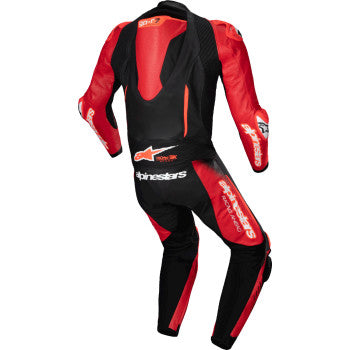 ALPINESTARS GP-R7 1-PC Leather Suit - Black/Red - US 46 / EU 56 3150125-1405-56