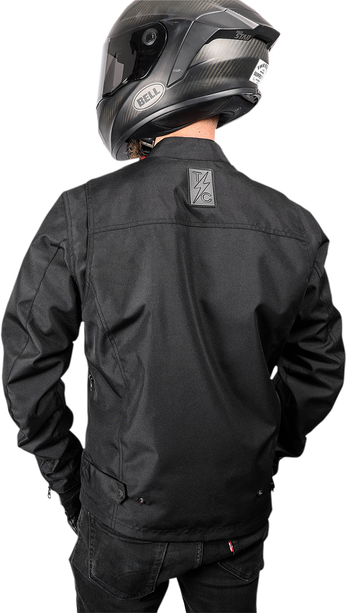 THRASHIN SUPPLY CO. Atlas Jacket - Black - Medium TMJ-02-09