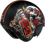 Z1R Saturn Helmet - Devil Made Me - Black/Red - 2XL 0104-2821