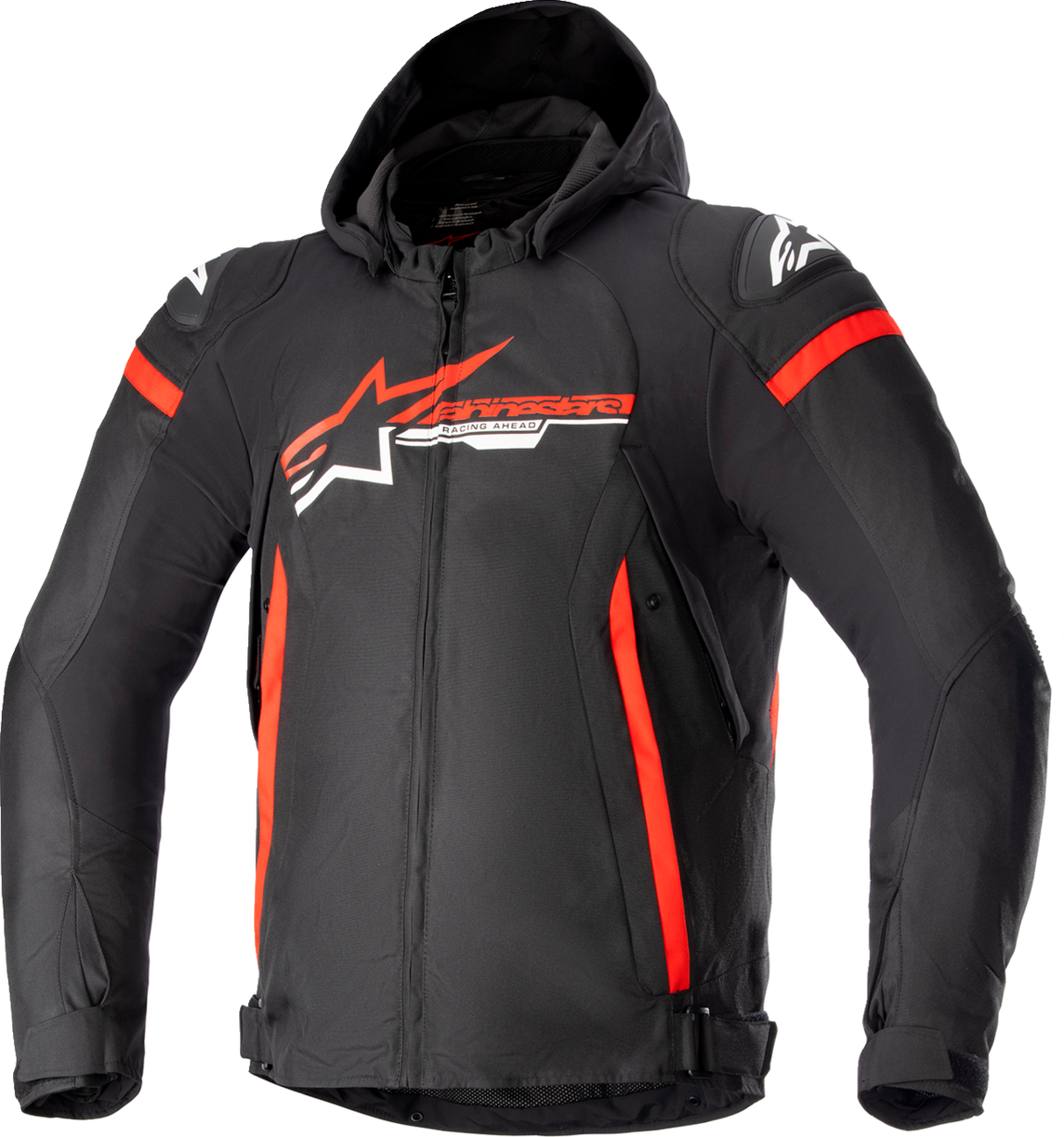 ALPINESTARS Zaca Waterproof Jacket - Black/Red/White - Small 3206423-1342-S