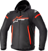 ALPINESTARS Zaca Waterproof Jacket - Black/Red/White - 2XL 3206423-1342-2X