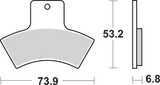 SBS Off-Road Sintered Brake Pads - Polaris 755SI