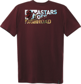 ALPINESTARS Painted T-Shirt - Maroon - Medium 1232-72224-838M