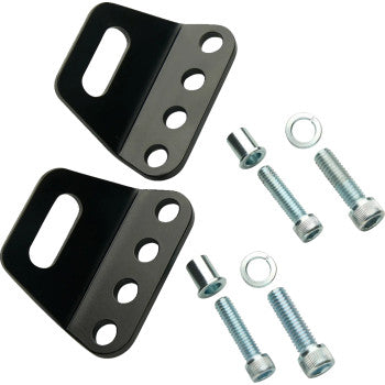 CIRO Tie-Down Brackets - Rear - Black 66051