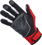 BILTWELL Baja Gloves - Red - XL 1508-0801-305