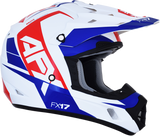 AFX FX-17 Helmet - Aced - Red/White/Blue - XL 0110-6482