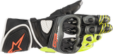 ALPINESTARS GP Plus R v2 Gloves - Metallic Gray/Black/Fluo Yellow/Fluo Red - Large 3556520-9135-L