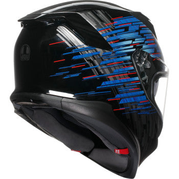 AGV K7 Helmet - Genisys - Black/Blue/Gray - XL 0101-18002