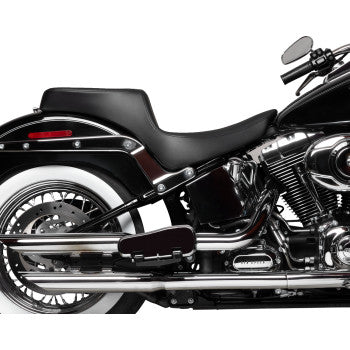 DRAG SPECIALTIES Performance Predator 2-Up Seat - Vinyl - Smooth - FL '00-'17 0802-1640