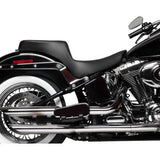 DRAG SPECIALTIES Performance Predator 2-Up Seat - Vinyl - Smooth - FL '00-'17 0802-1640