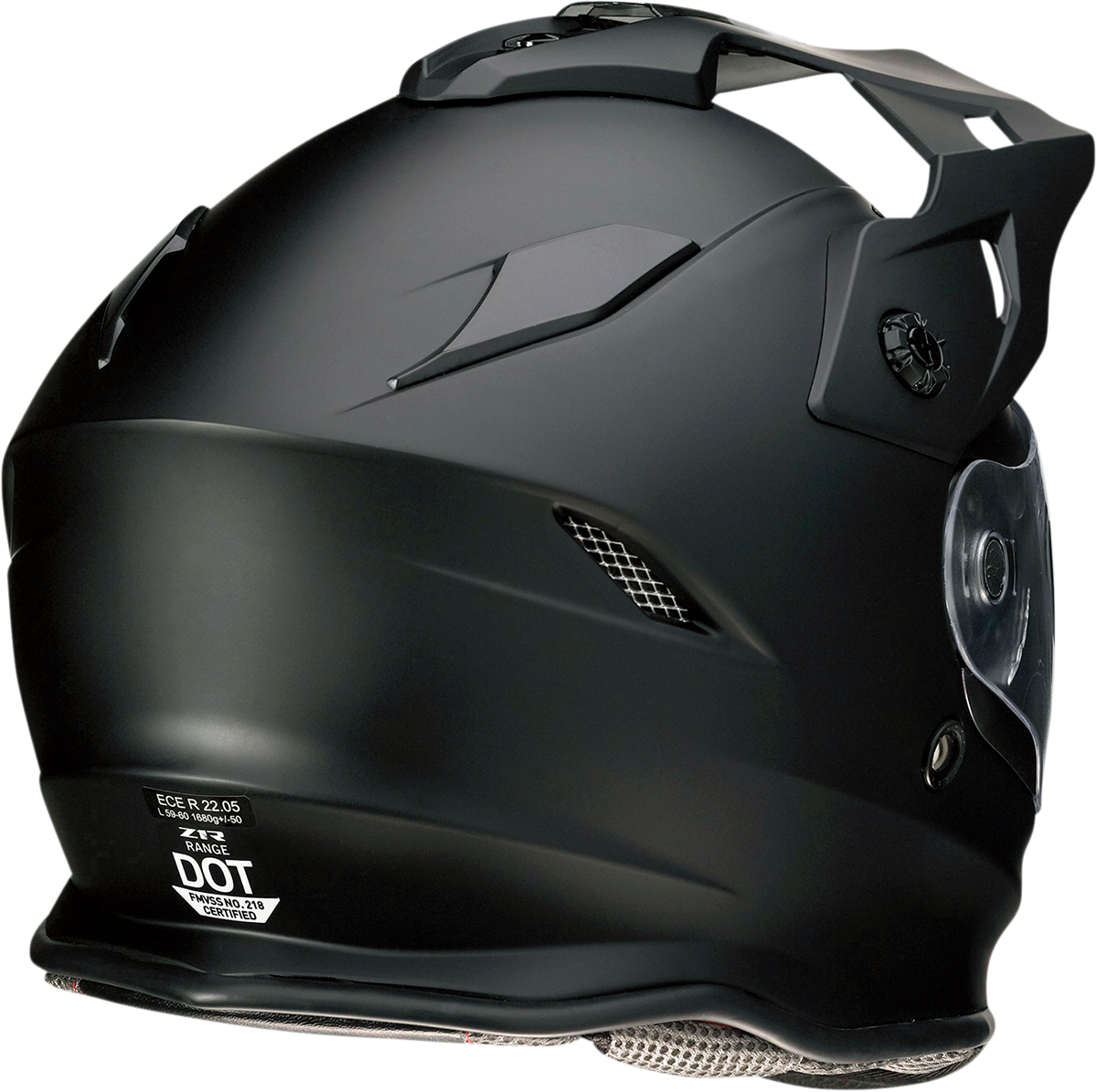 Z1R Range Dual Sport Helmet - Flat Black - 2XL 0101-10873