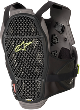 ALPINESTARS A-4 Max Chest Guard - Black/Anthracite/Yellow Fluo - M/L 67015201155M/L