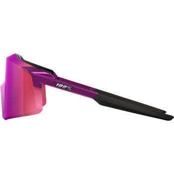 100% Aerocraft Sunglasses - Purple Chrome - Purple Mirror 60032-00014