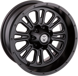 MOOSE UTILITY Wheel - 399X - Front - Black - 14x7 - 4/156 - 4+3 399MO147156MB4