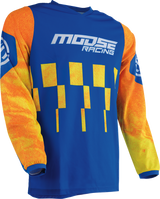 MOOSE RACING Qualifier Jersey - Orange/Blue - Large 2910-7528