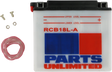 Parts Unlimited Battery - Yb18l-A Cb18l-A