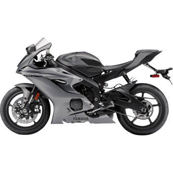 STOMPGRIP Traction Pad Tank Grips - Volcano - Black - YZF-R6 55-10-0145B