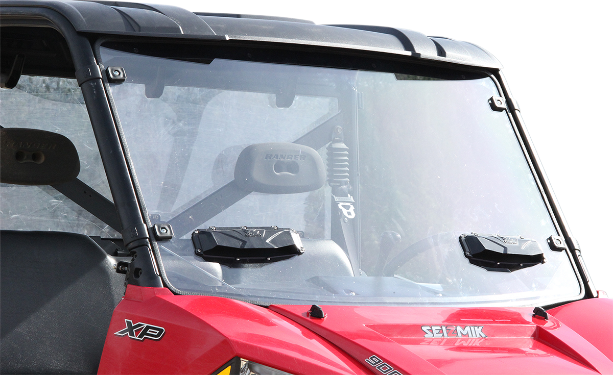 SEIZMIK Full Windshield - Vented - Polaris 25026