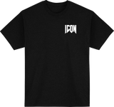 ICON Blegh T-Shirt - Black - Small 3030-24263