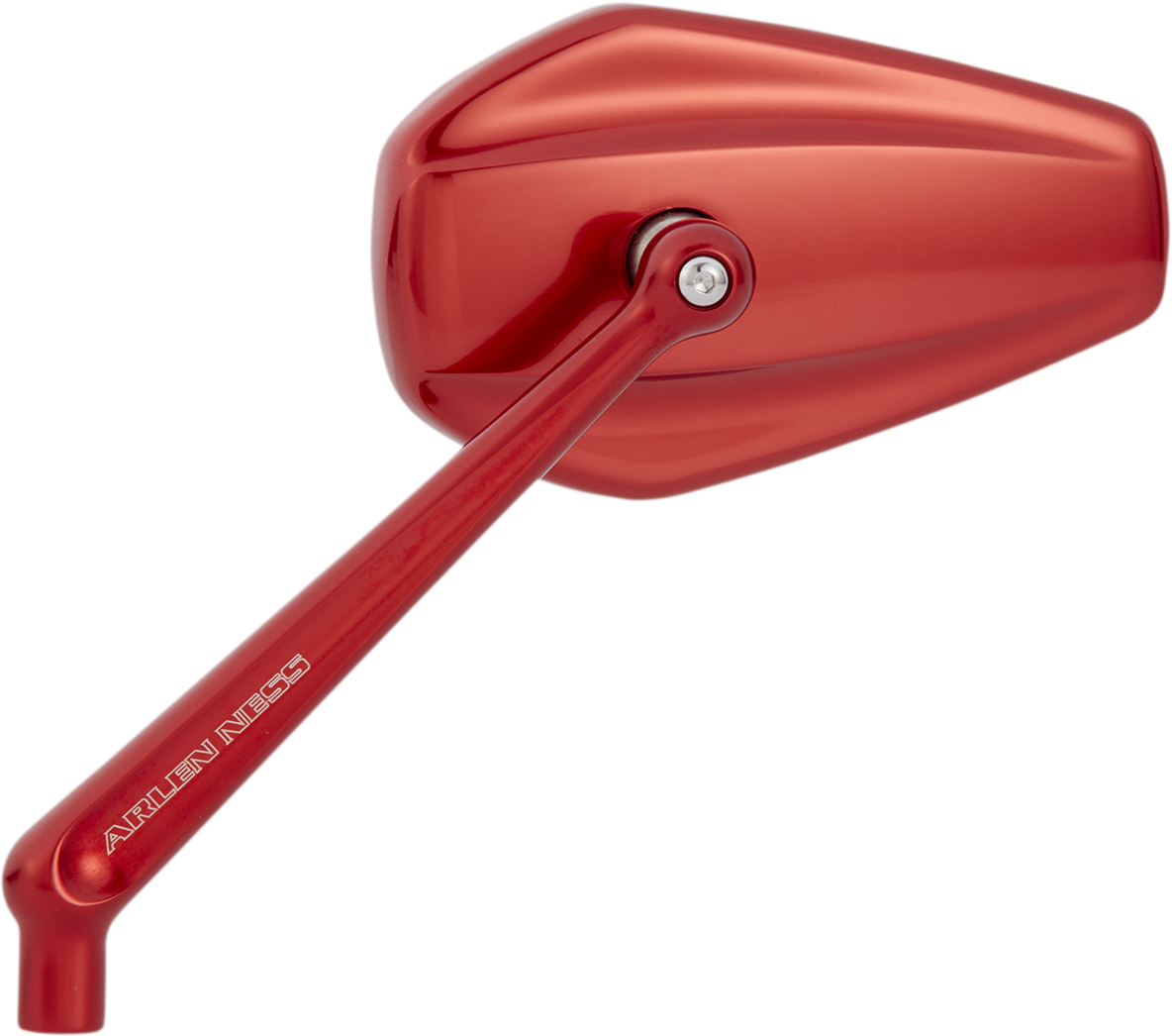 ARLEN NESS Mini Stocker Left Mirror - Red - Left 13-152