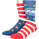 FMF FMF Flagged Socks - White - One Size  FA24194903