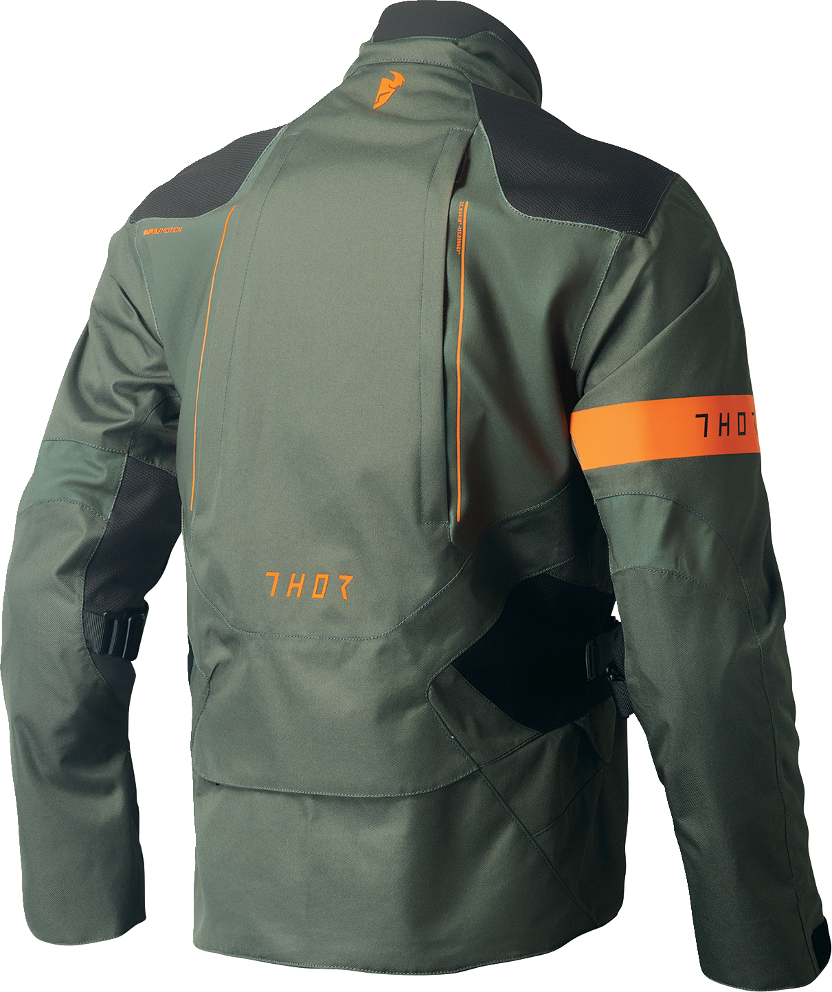 THOR Range Jacket - Army Green/Orange - Medium 2920-0727