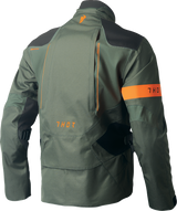 THOR Range Jacket - Army Green/Orange - Medium 2920-0727