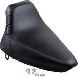 LE PERA Bare Bones Solo Seat - Smooth - Black - Softail LN-007