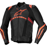 ALPINESTARS Missile v3 Ignition Leather Jacket - Black/Red Fluo/Dark Red - US 50 / EU 60 3100325-1365-60