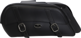 SADDLEMEN Drifter Slant Saddlebags - Extra Jumbo 3501-0321