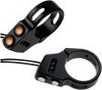 JOKER MACHINE Rat Eye LED Turn Signals - 49 mm - Black 05-200-3B