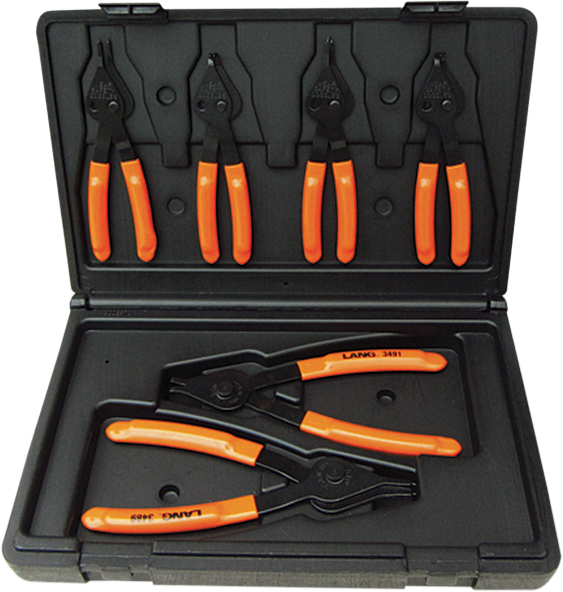 LANG TOOLS Plier Snap Ring Set - 6-Piece 3497