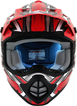 AFX FX-17Y Helmet - Butterfly - Matte Ferrari Red - Small 0111-1384