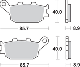 SBS LS Brake Pads - Kawasaki/Suzuki - 657LS 657LS