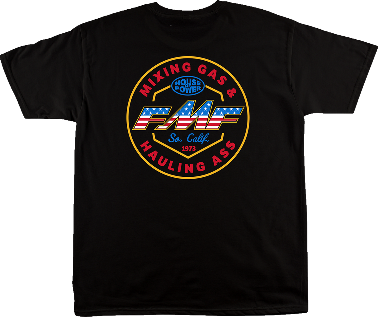 FMF American Speed T-Shirt - Black - Small SP23118912BLKS 3030-23077