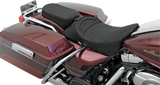 DRAG SPECIALTIES Pillion Seat - Mild Stitched - Narrow - FL '99-'22 0801-0469