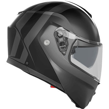 AGV Streetmodular Helmet - Resia - Matte Black/Gray - 2XL 21182960020052X