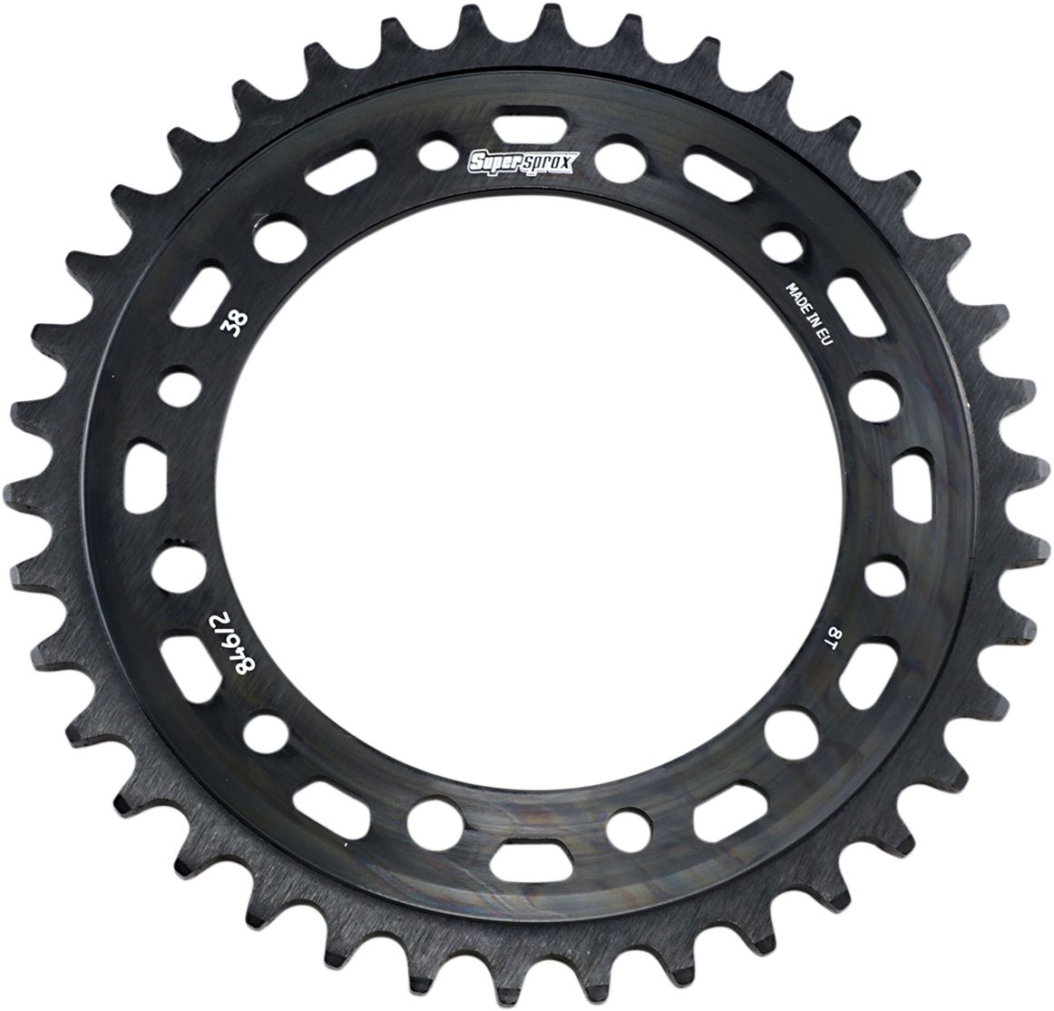 SUPERSPROX Edge Rear Sprocket - Black - 38 Tooth RFA-8462-38-BLK